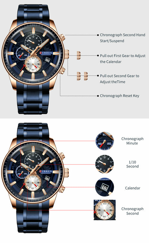 Curren Chronograph