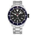 Alpina Men's 'Seastrong' Diver Black Dial Stainless