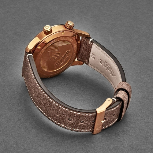 Alpina Men's'Seastrong' Diver Heritage Brown Dial Bronze