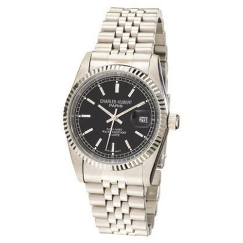 Charles-Hubert- Paris Mens Stainless Steel